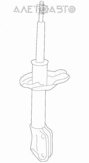 Амортизатор передний правый Subaru Impreza 98-00 новый оригинал