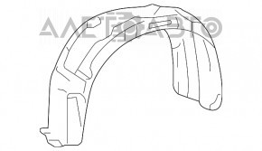 Bara de protecție față dreapta Toyota Camry v50 12-14 usa SE nouă, neoriginală.