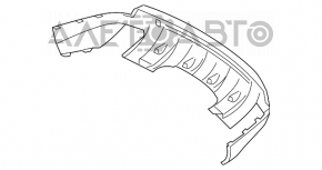 Бампер задний нижняя часть Mercedes W164 ML