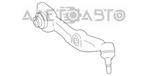 Maneta inferioara fata dreapta spate Mercedes W221 RWD nou original OEM