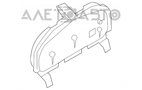 Tabloul de bord Mazda3 2.3 03-08 tip 2 zgârieturi