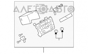 Radio casetofon Mazda6 09-13