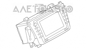 Монитор, дисплей Mazda6 09-13