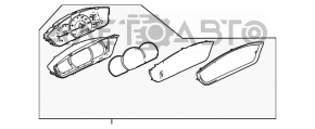 Panoul de instrumente Mitsubishi Galant 04-12