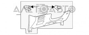 Capacul de volan Lexus RX300 RX330 RX350 RX400h 04-09 negru.