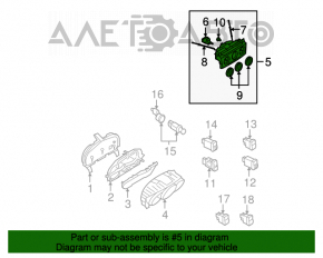 Controlul climatizării Mazda3 03-06