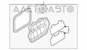 Grila de ventilatie dreapta Mazda3 03-08