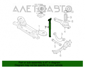 Amortizor spate stânga Mazda3 2.3 03-08