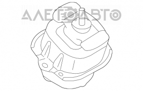 Подушка двигателя правая BMW X5 E70 07-13 3.0 OEM