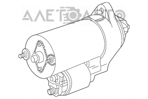 Pornire BMW X5 E70 07-13 3.0 fără starter de tracțiune.