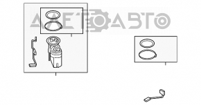 Pompa benzina pompa benzina BMW X5 E70 07-13 4.8 noua originala OEM