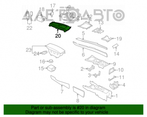 Накладка шифтера КПП BMW X5 X6 E70 E71 07-13