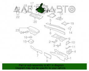 Шифтер КПП BMW X5 X6 E70 E71 07-13