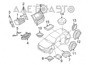 Магнитофон, CD-changer, Радио Infiniti FX35 FX45 03-08