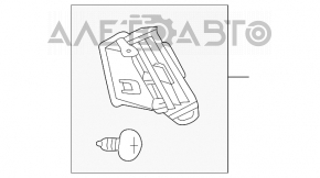 Conducta de aer central dreapta Infiniti FX35 FX45 03-08 gri.