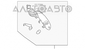 Capac rezervor combustibil Infiniti FX35 FX45 03-08