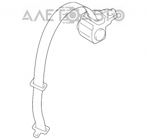 Centura de siguranță centrală spate Mazda3 03-08