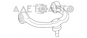 Maneta sus fata dreapta Mercedes X164 GL W164 ML nou original OEM