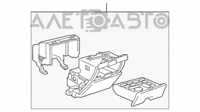 Buzunar și butoanele de control pentru Lexus GS300 GS350 GS430 06-07 maro cu bej