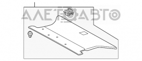 Покрытие багажника переднее Lexus RX300 RX330 RX350 RX400h 04-09 беж, под химчистку