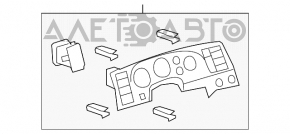 Panoul de instrumente pentru Toyota Sequoia 08-16