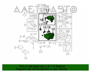 Brațul de cot pentru Toyota Sequoia 08-16 fără capacul superior