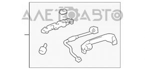 Ручка двери внешняя задняя правая Toyota Avalon 05-12