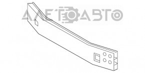 Amplificatorul de bara fata pentru Toyota Prius V 15-17, nou, aftermarket.