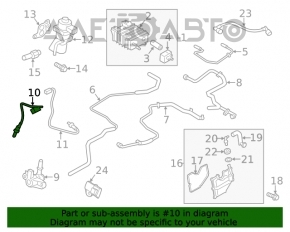 Sonda lambda pentru Ford Fusion mk5 13-20 2.5