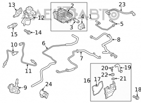 Sonda lambda pentru Ford Fusion mk5 13-20 2.5