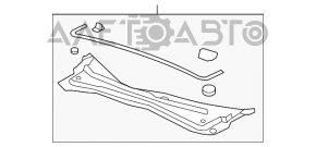 Grila stergatoarelor din plastic pentru Acura MDX 07-13