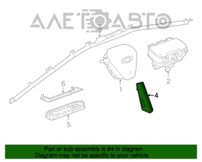 Подушка безопасности airbag сидение передняя правая Chevrolet Volt 16-