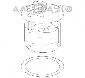 Pompă de combustibil Mitsubishi Galant 04-12