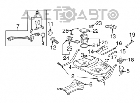 Pompă de combustibil Mitsubishi Galant 04-12