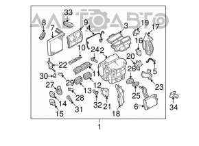 Radiatoarele complete Nissan Murano z50 03-08