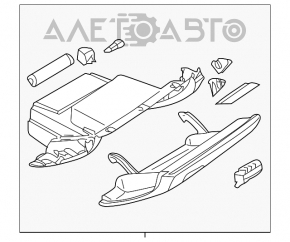 Перчаточный ящик, бардачок Nissan Murano z51 09-14 беж