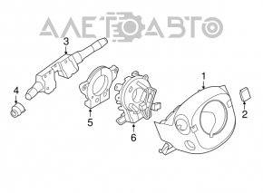 Comutatoarele de pe volan Nissan Pathfinder 13-20 sub PTF