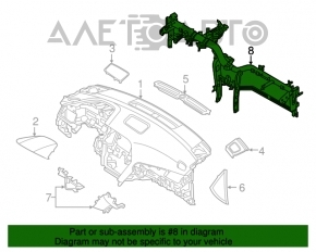 Tubul de subtorpilor pentru Hyundai Sonata 15-19 este ruginit, suportul este îndoit.