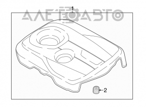 Capacul motorului Hyundai Sonata 16-19 hibrid