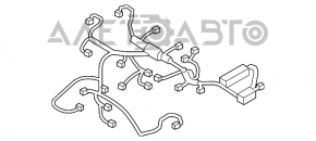 Проводка моторная Hyundai Sonata 16-17 hybrid usa