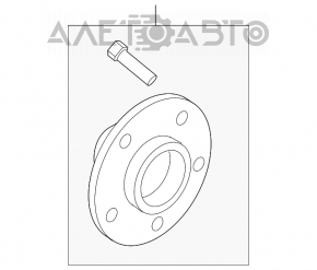 Butuc fata dreapta Hyundai Sonata 11-15 nou original OEM