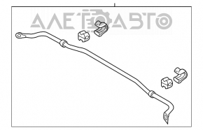 Stabilizator spate Hyundai Sonata 11-12 hibrid nou OEM original