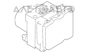 ABS Infiniti G25 G37 4d 11-13 RWD automată