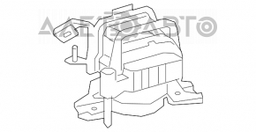 Pernele motorului dreapta Toyota Camry v70 18- hibrid.