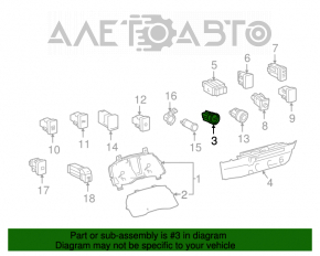 Кнопка Start-Stop Toyota Camry v70 18-