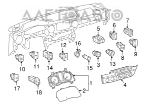 Кнопка Start-Stop Toyota Camry v70 18-