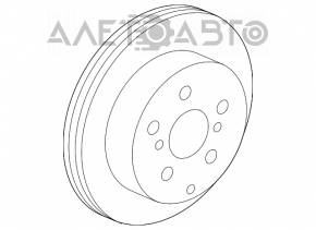 Disc frana spate dreapta Toyota Rav4 19 - nou original OEM