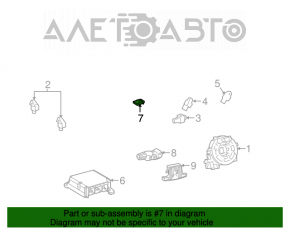 Modulul de ocupant Toyota Camry v70 18-