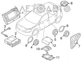 Amplificator VW Tiguan 18-