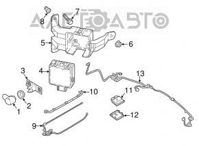 Montajul barei spate VW Tiguan 18- SUA